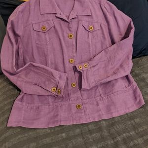 Women's linen jacket